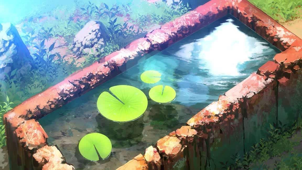 Download Solitary Lotus Pond