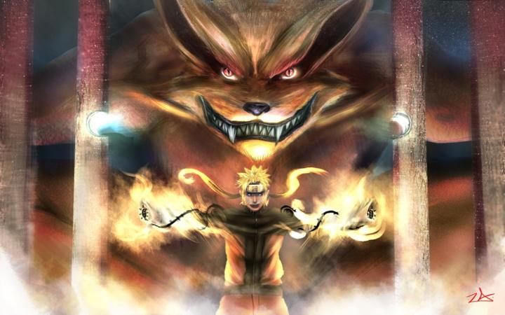 Download Naruto and Kurama digital