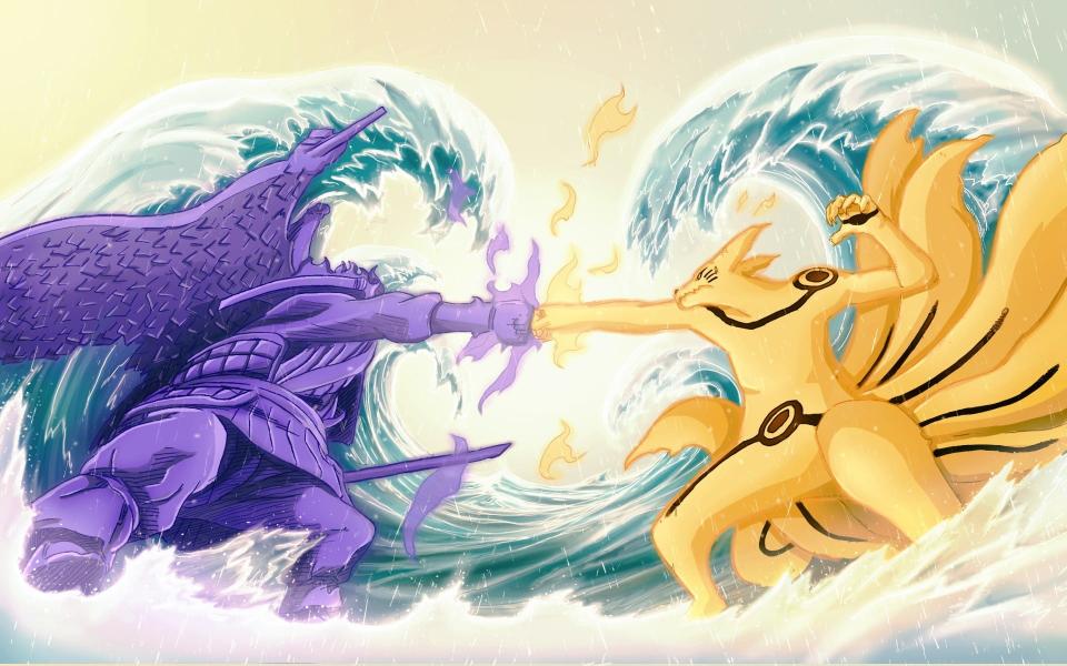 Download Naruto Kurama and Susanoo