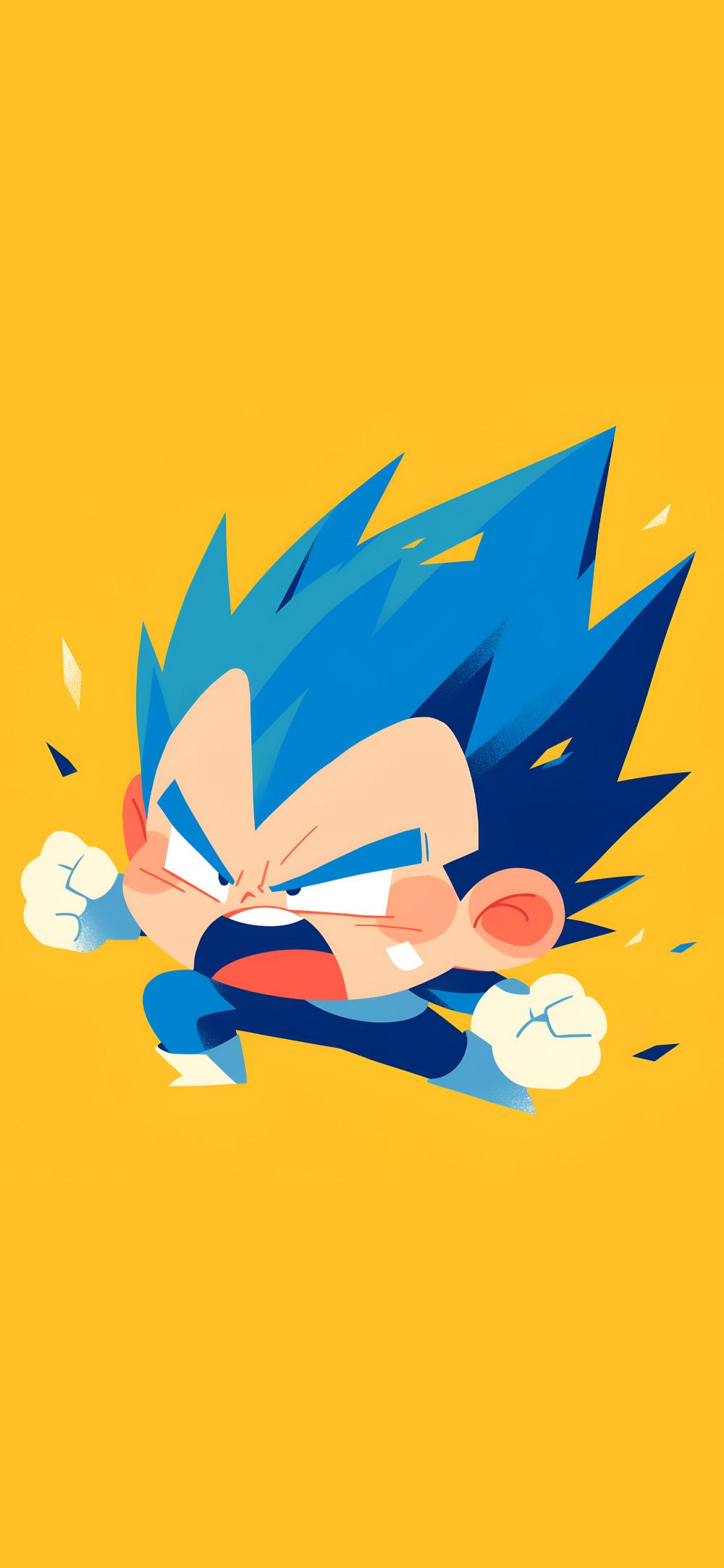 Download Mobile Cute Vegeta Chibi