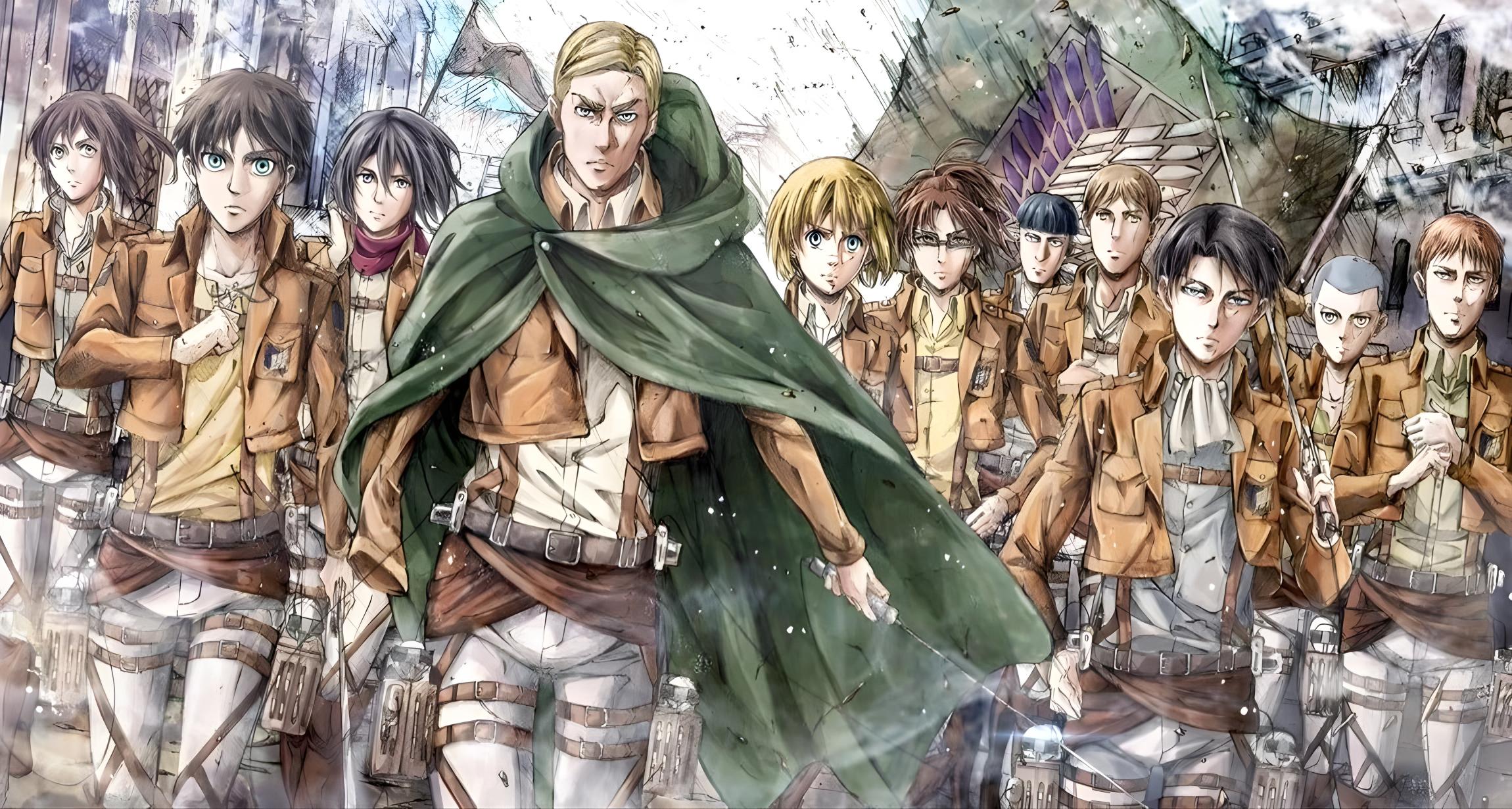 Download Aot End Card Jean Kirstein Levi