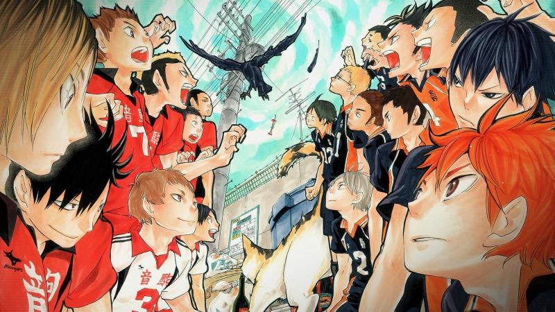 Download anime  Haikyuu Haikyuu!!