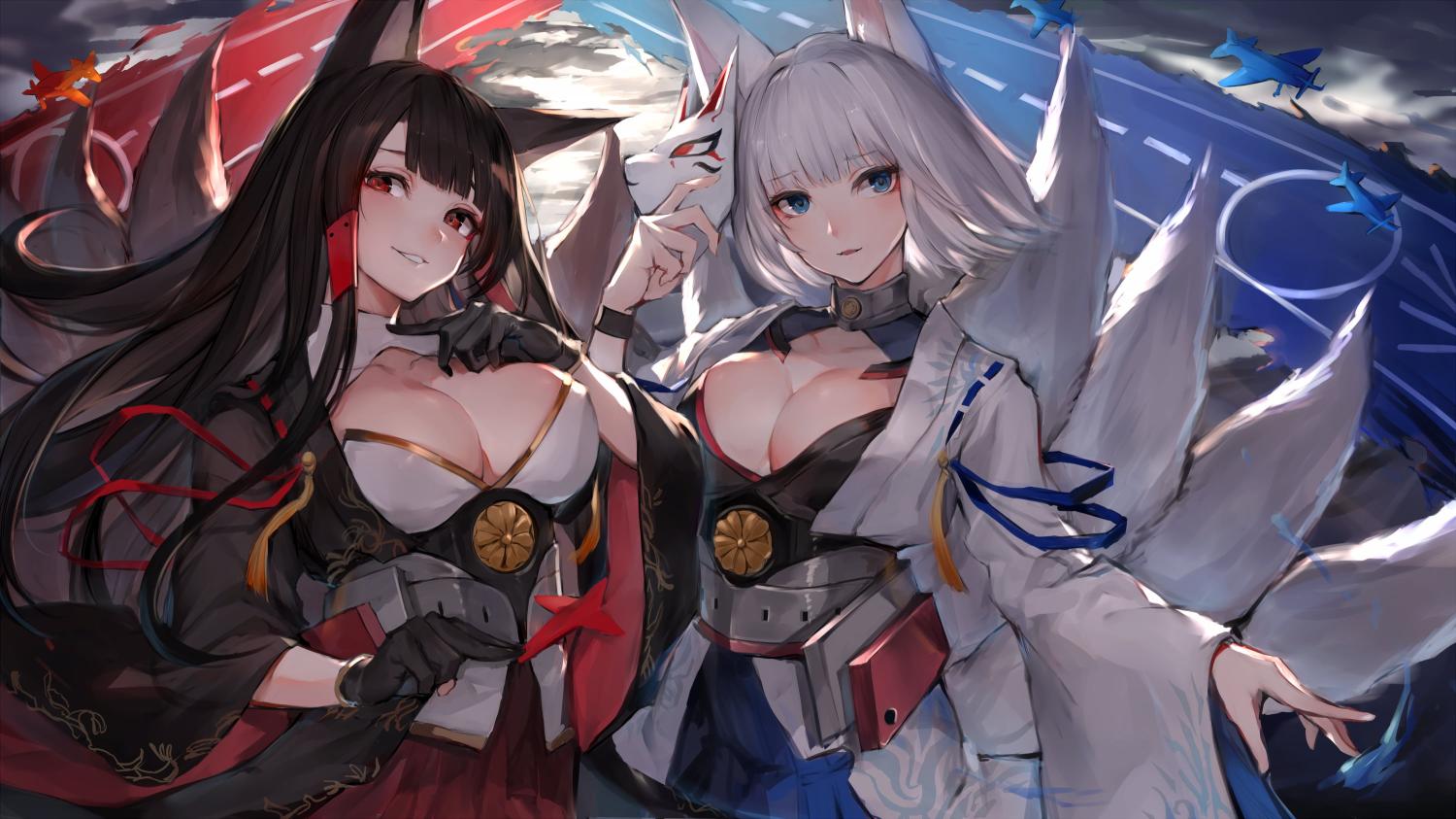 Download Akagi (Azur Lane) Kaga