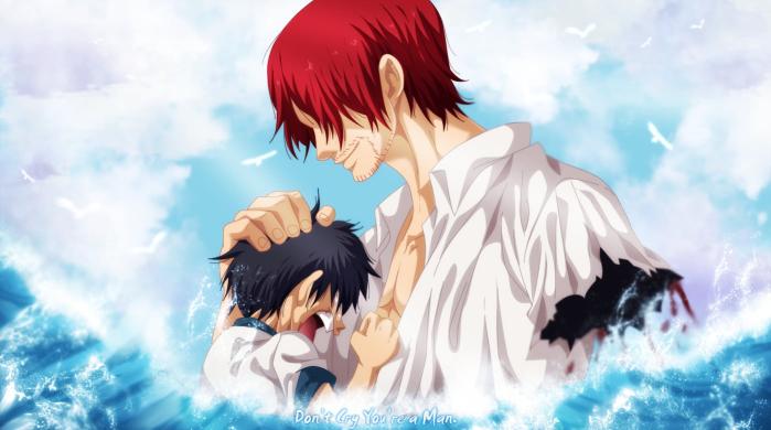 Download Luffy and Shanks