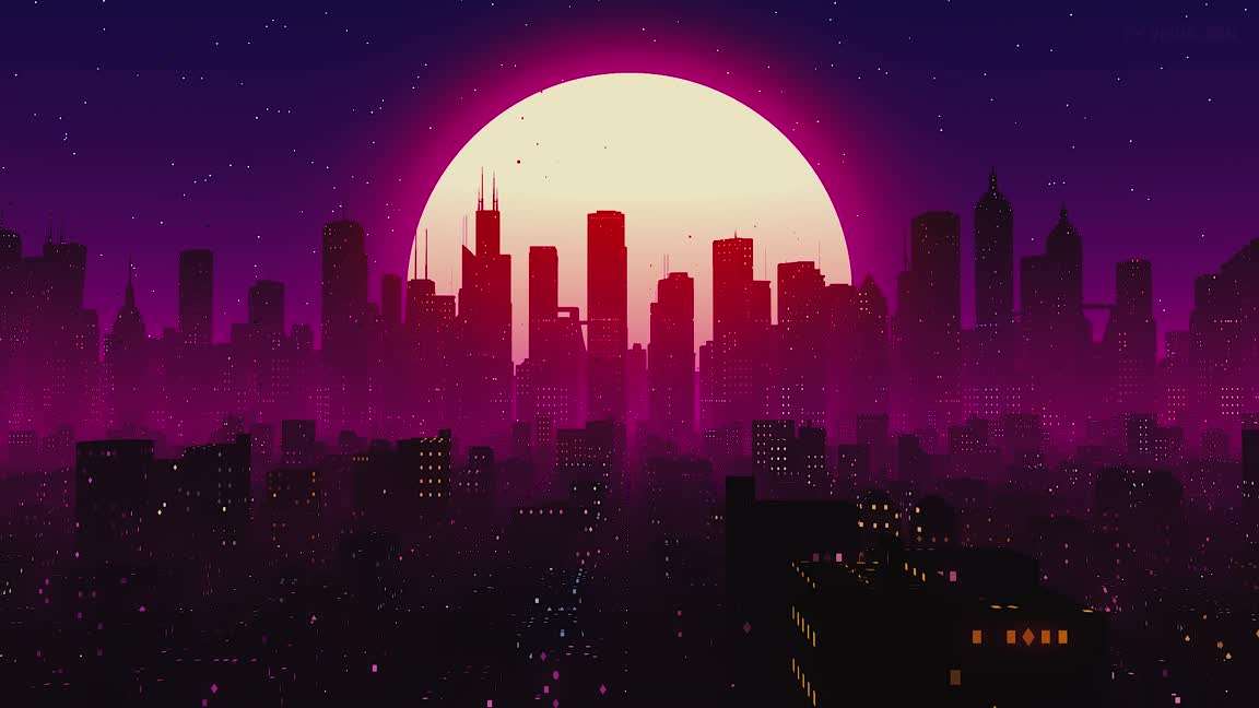 Download Synthwave City