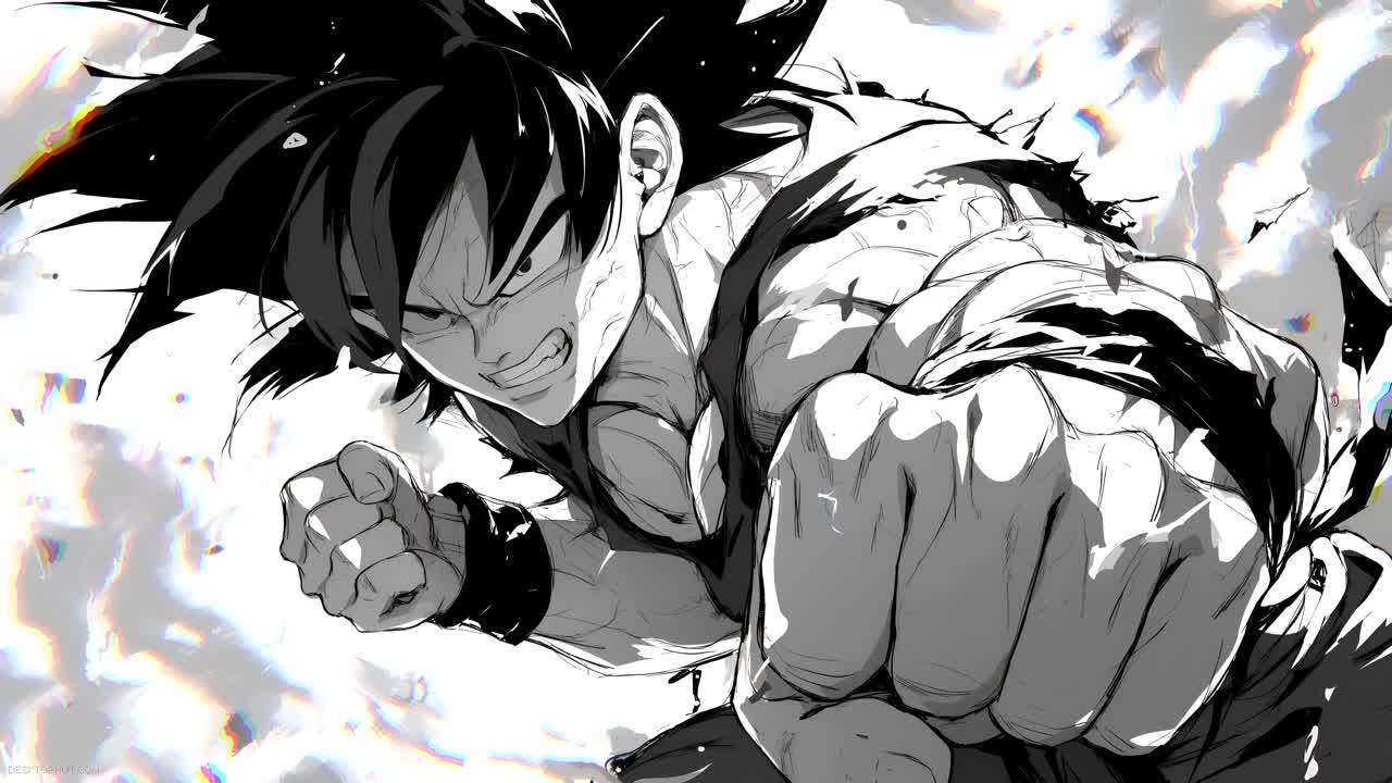 Download Dragon Ball Manga Style Goku