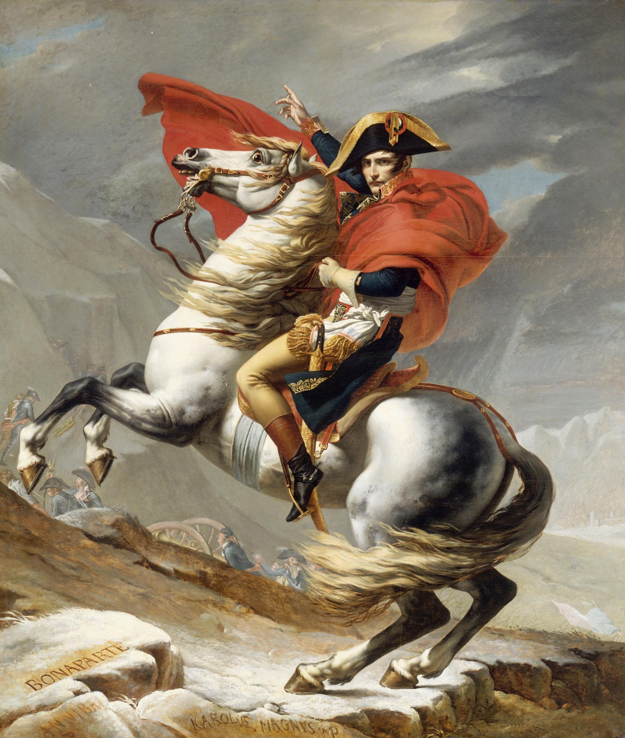 Download oil painting artwork Napoleon