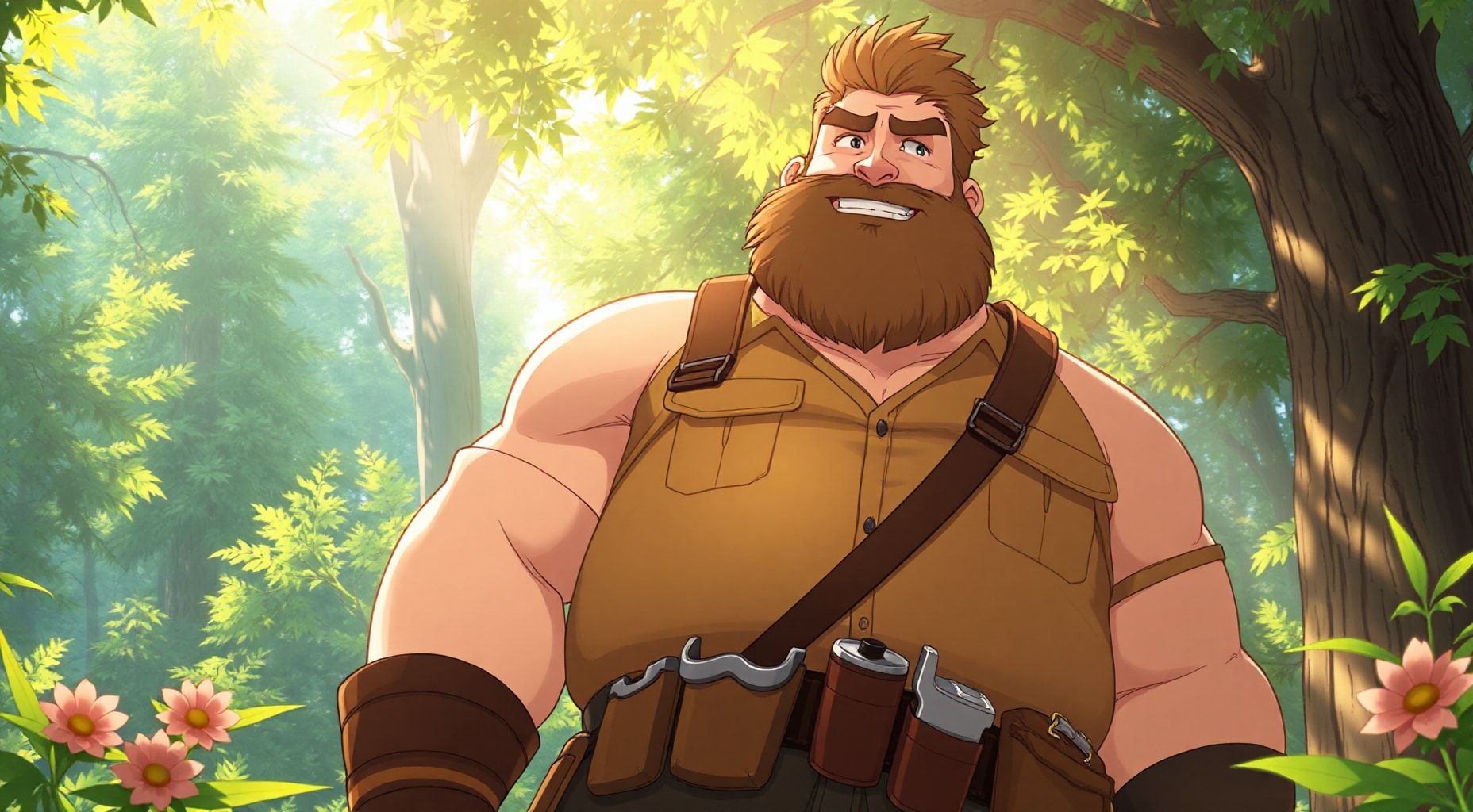 Download A Big Woodsman With A Dad