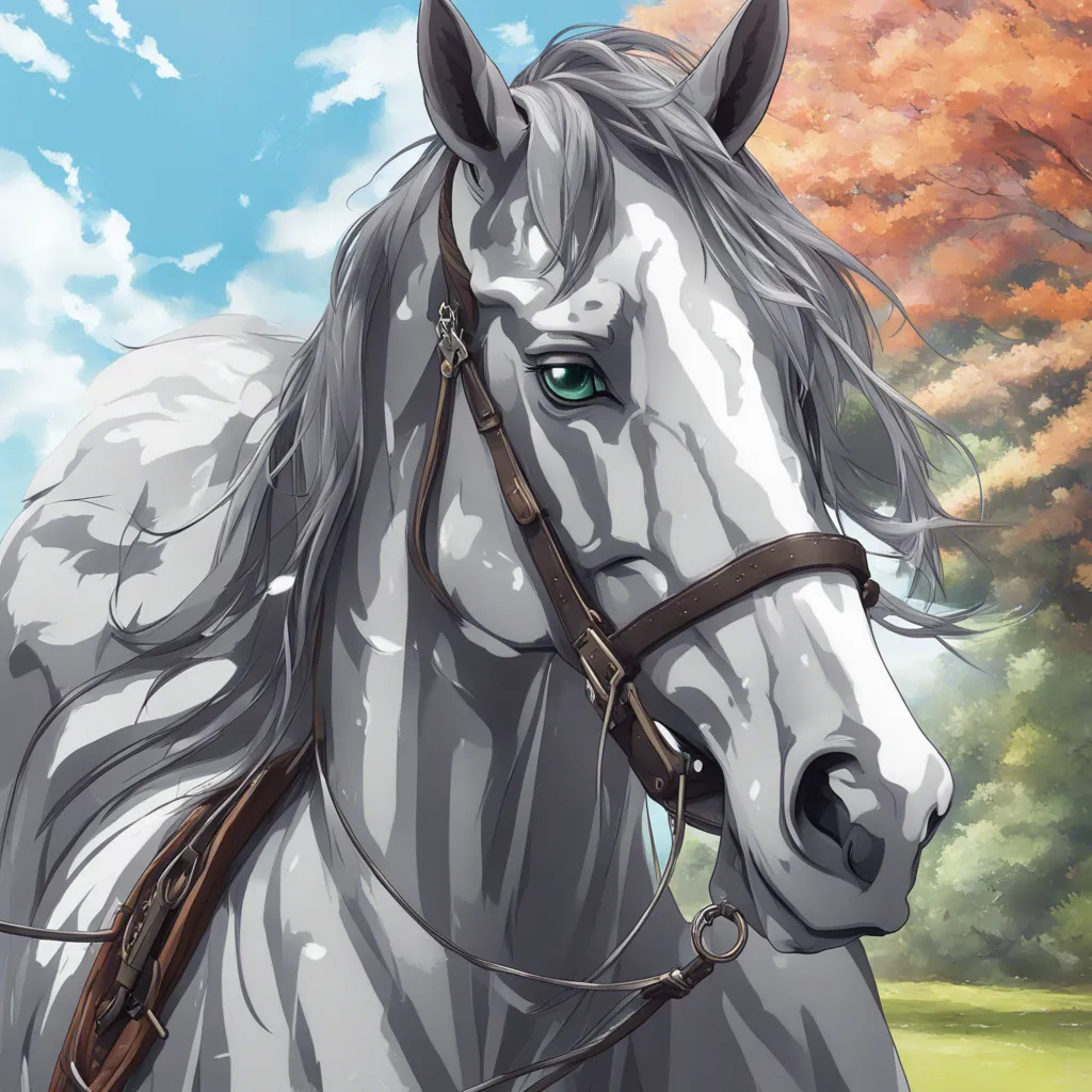 Download A Dapplegrey Clydesdale Horse