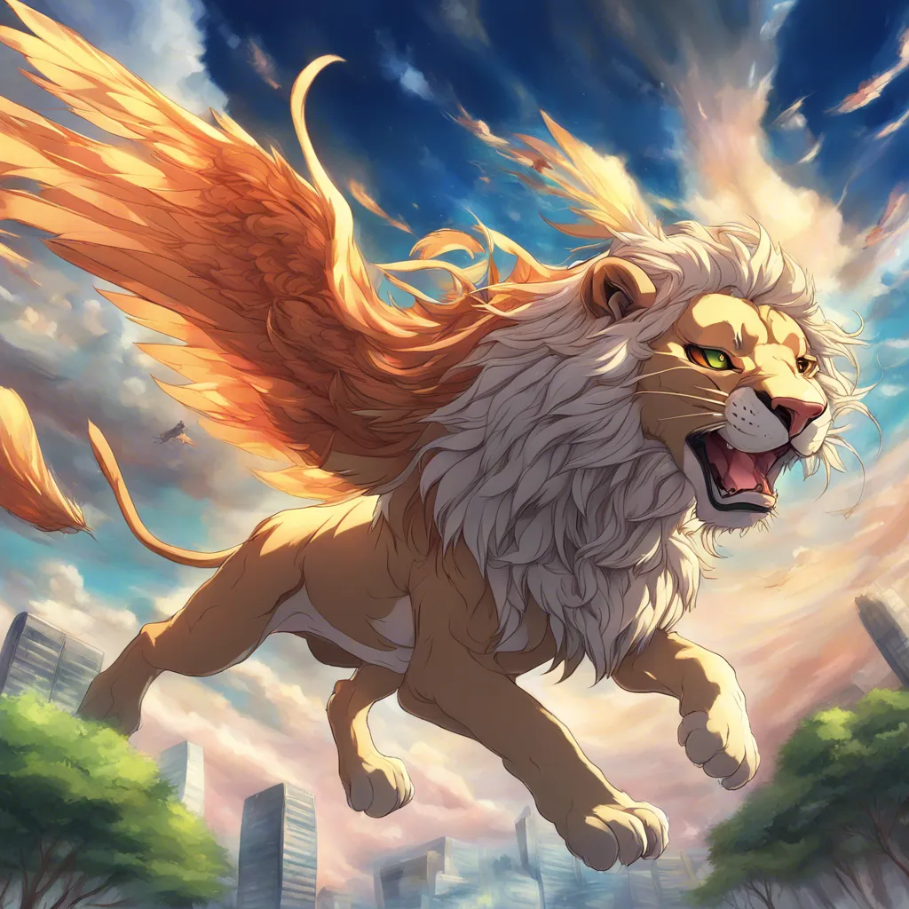 Download A Flying Lion