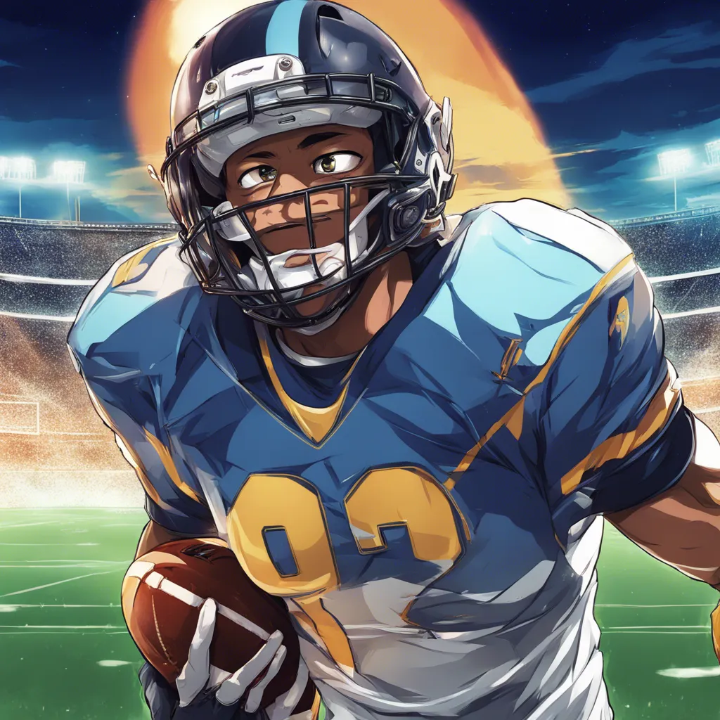 Download A Football Player In San Diego