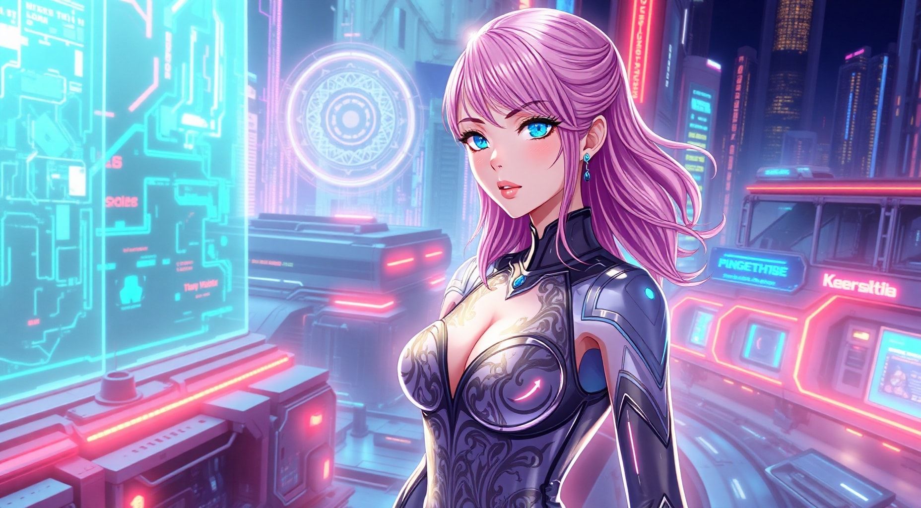 Download A Futuristic And Elegant Portrayal Of