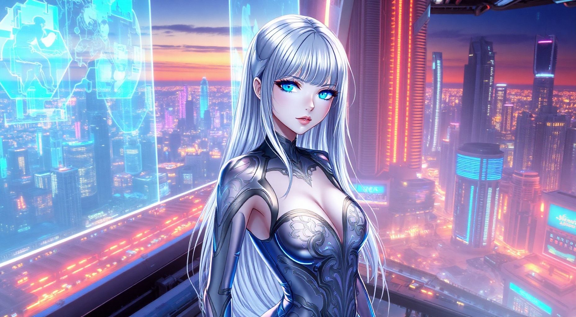 Download A Futuristic And Elegant Portrayal Of