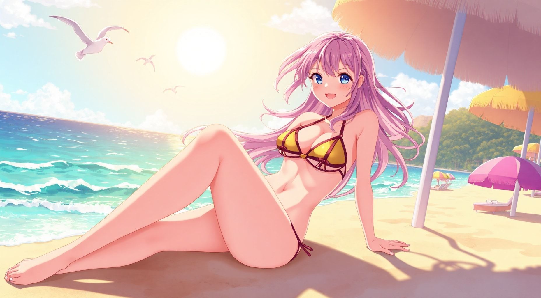 Download A Girl In A Bikini