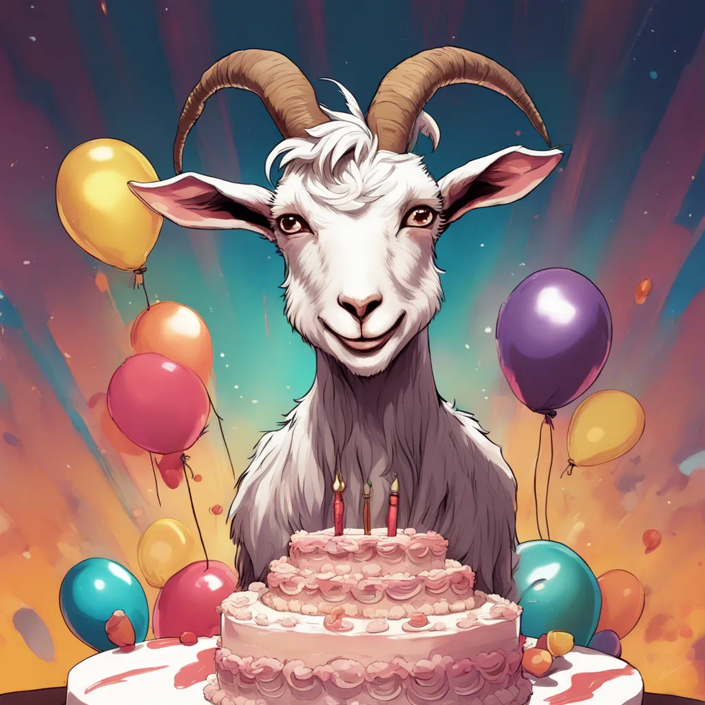 Download A Goat With David Lynchs Face