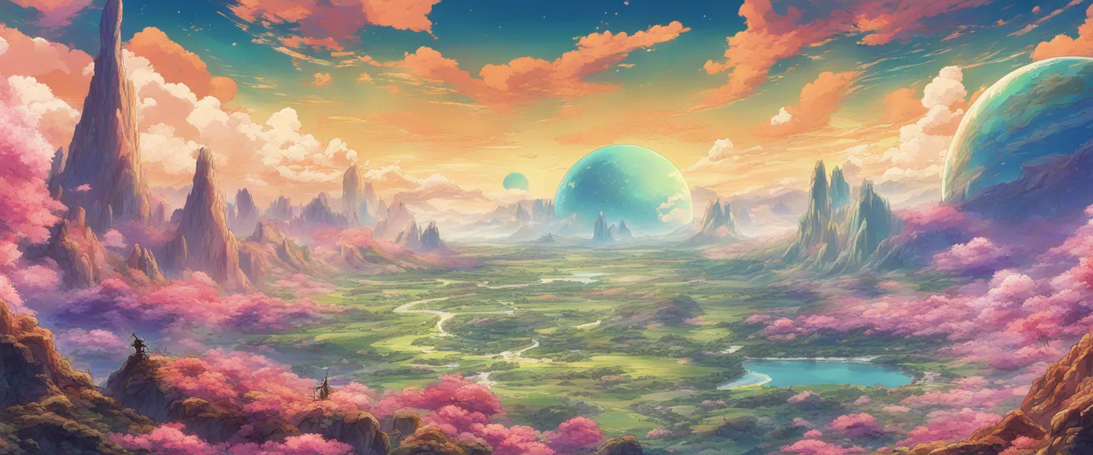 Download A Landscape Of Planet Namek