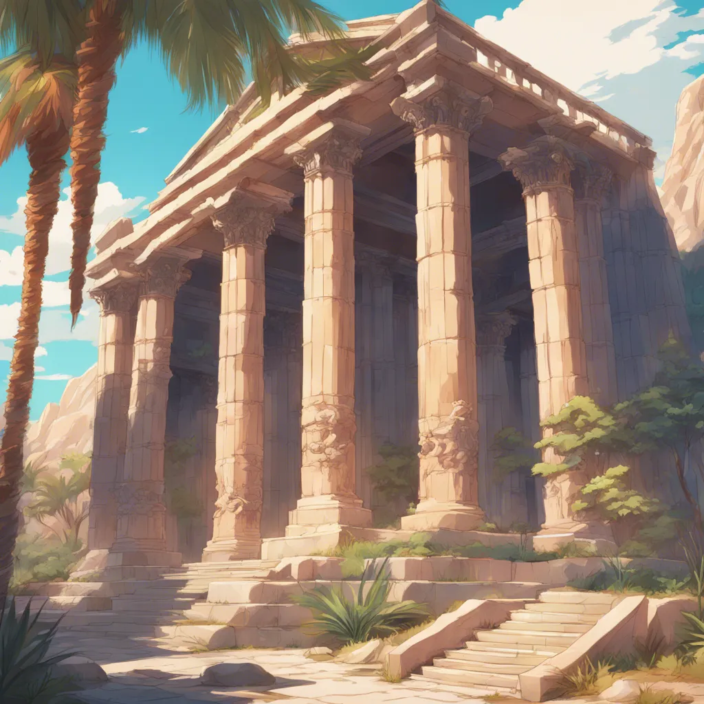 Download Ancient Roman Temple In Palm Springs