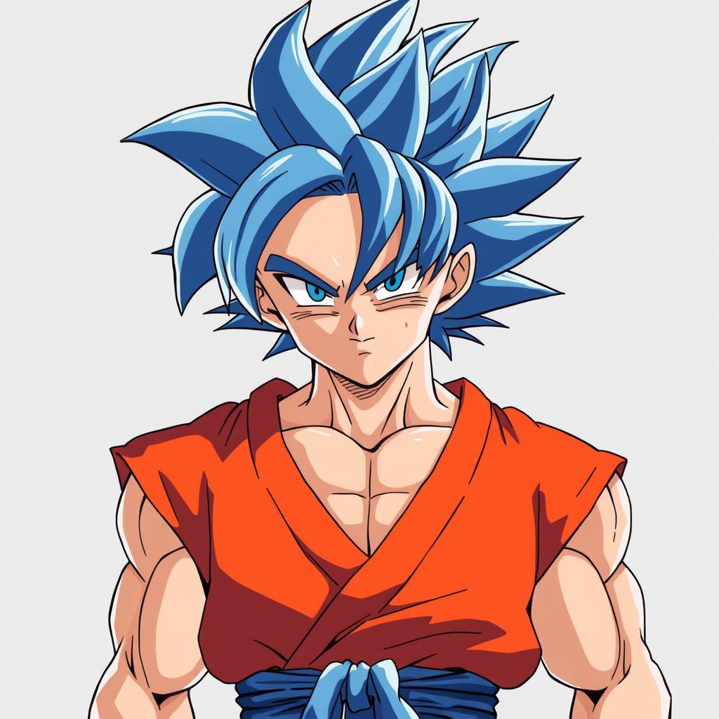 Download Anime A Blue Goku