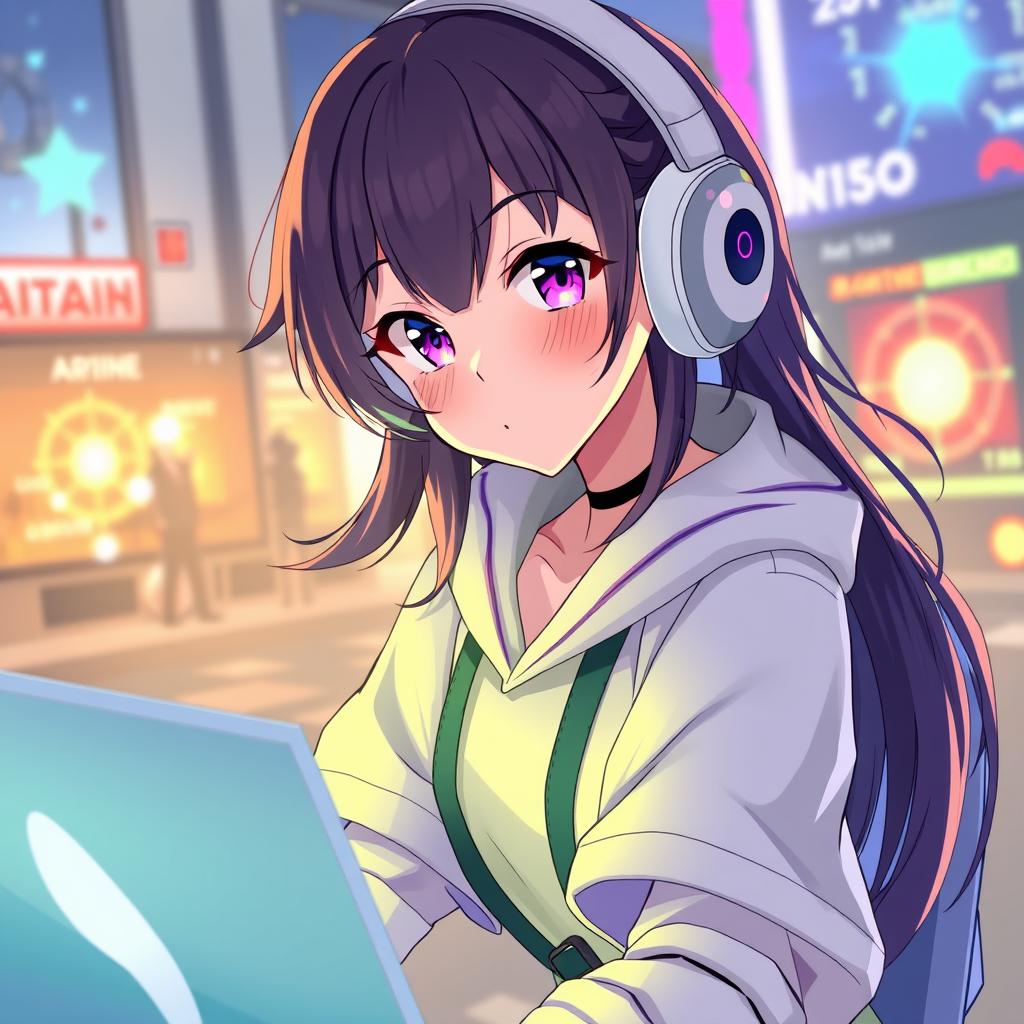 Download Anime A Gamer Girl