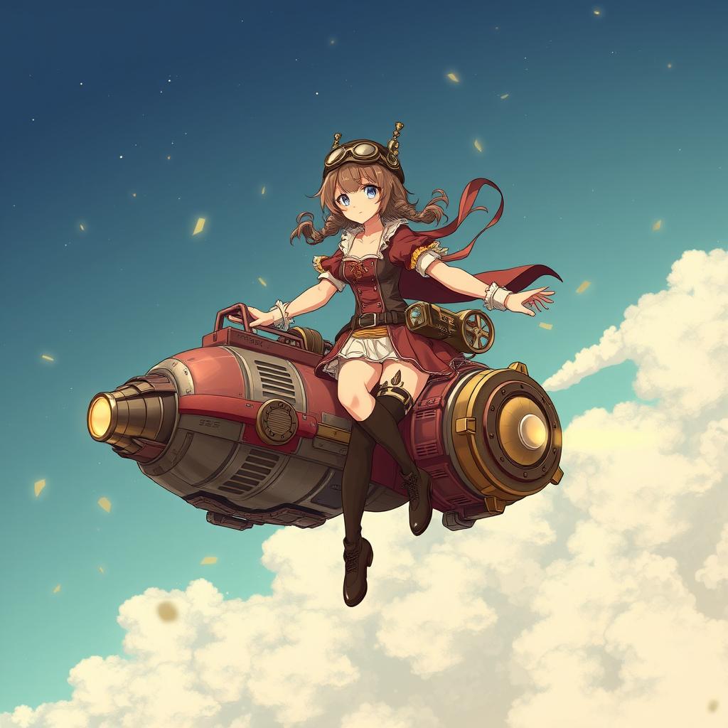 Download Anime A Steampunk Girl