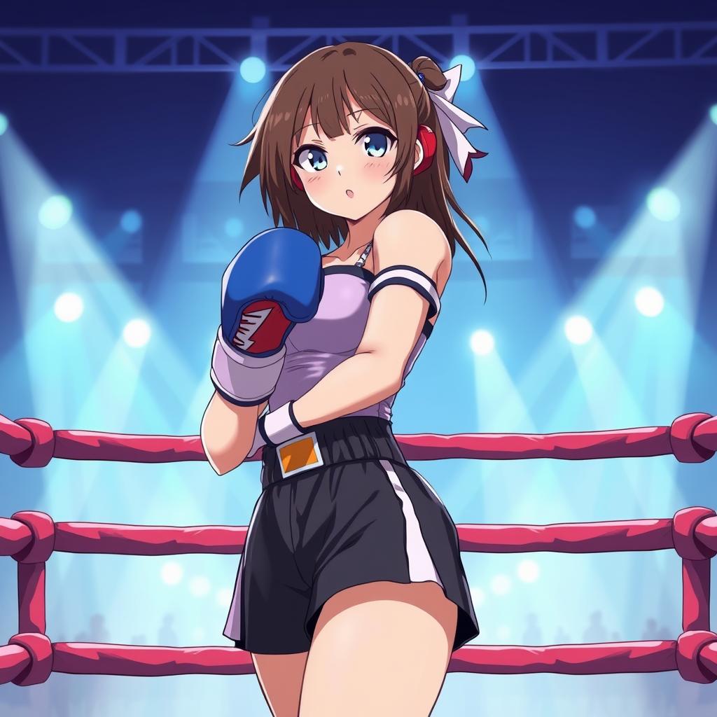 Download Anime Anime Girl Boxer