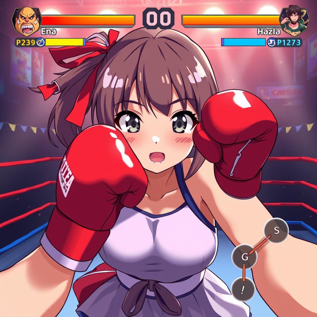 Download Anime Anime Girl Boxer