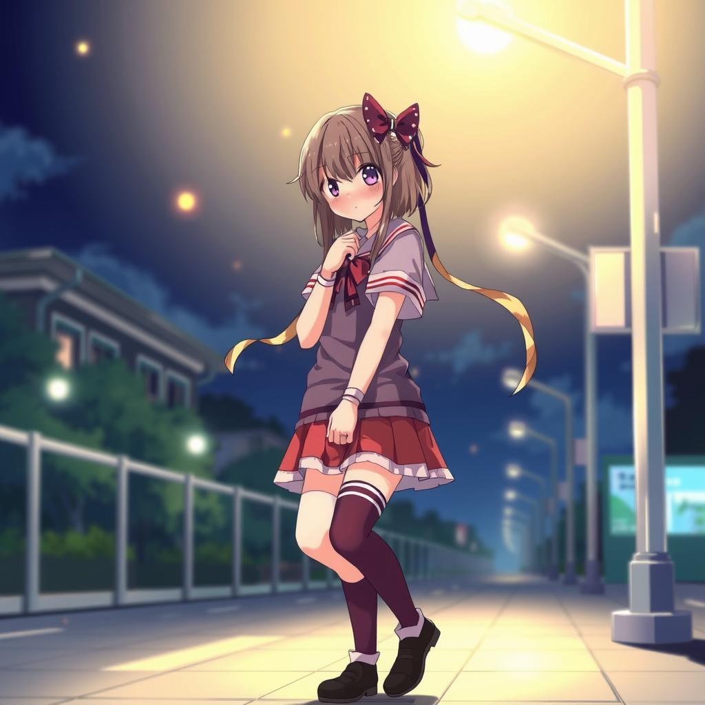 Download Anime Anime Girl Nighttime