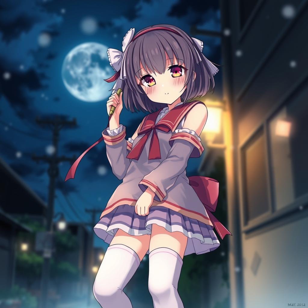 Download Anime Anime Girl Nighttime