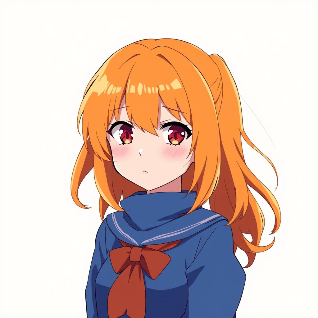 Download Anime Anime Girl Orange