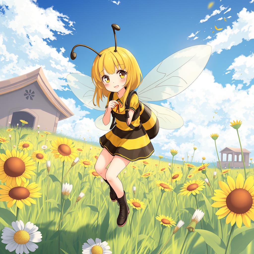 Download Anime Bee Girl