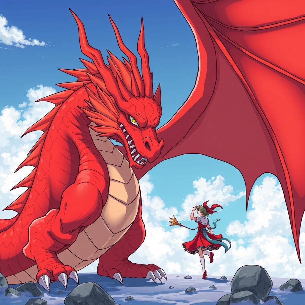 Download Anime Big Red Dragon