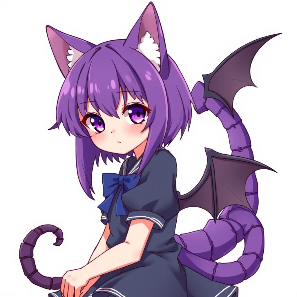 Download Anime Cat Girl With