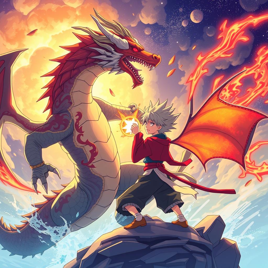 Download Anime Dragon Vs Boy