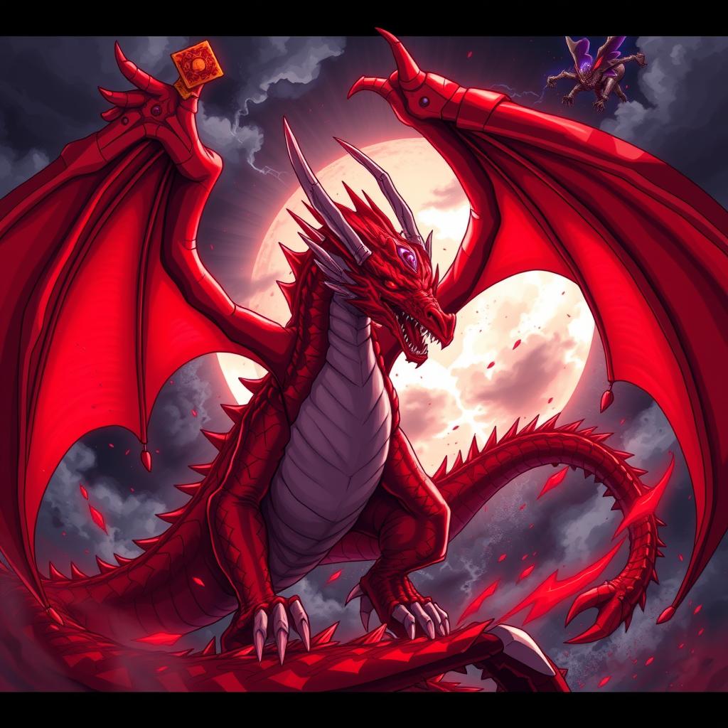 Download Anime Evil Red Dragon