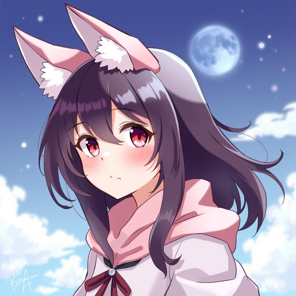 Download Anime Girl Fox Ears