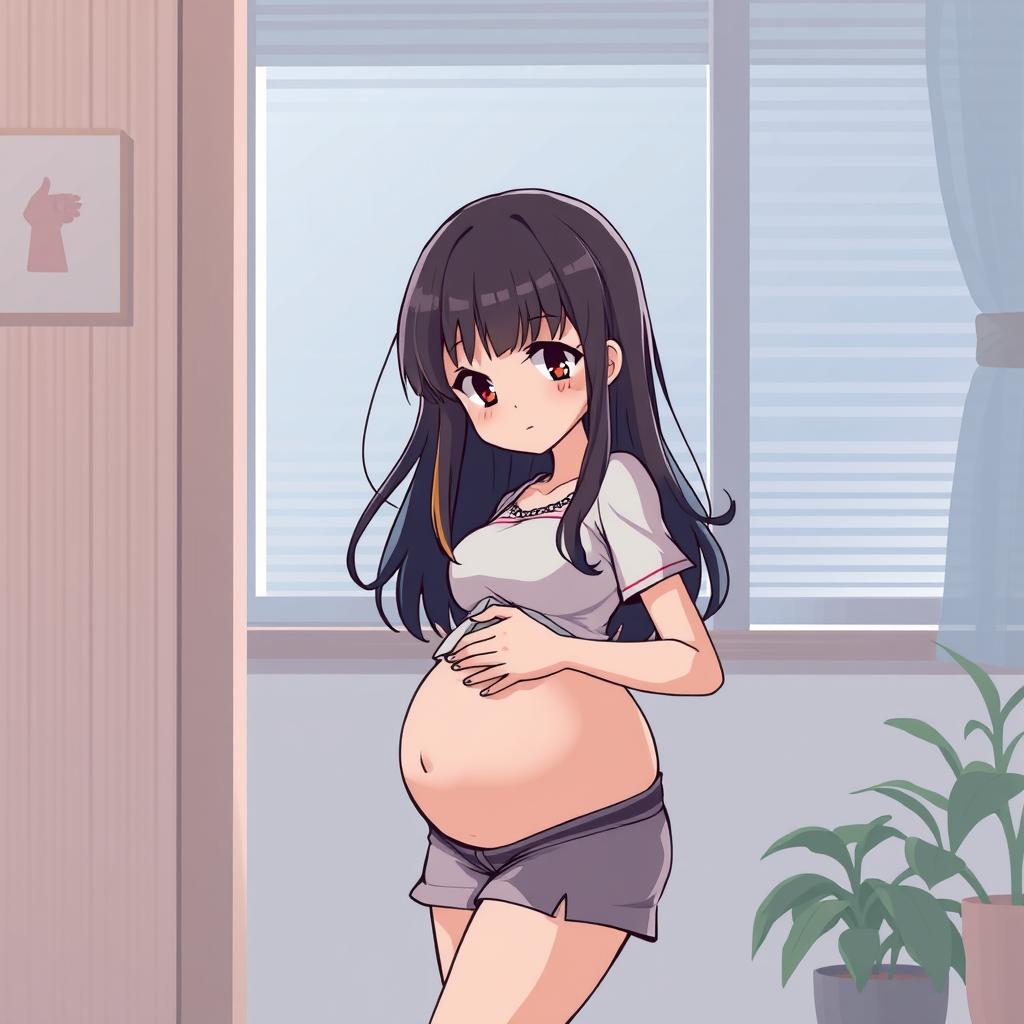 Download Anime Girl Hyper Pregnant