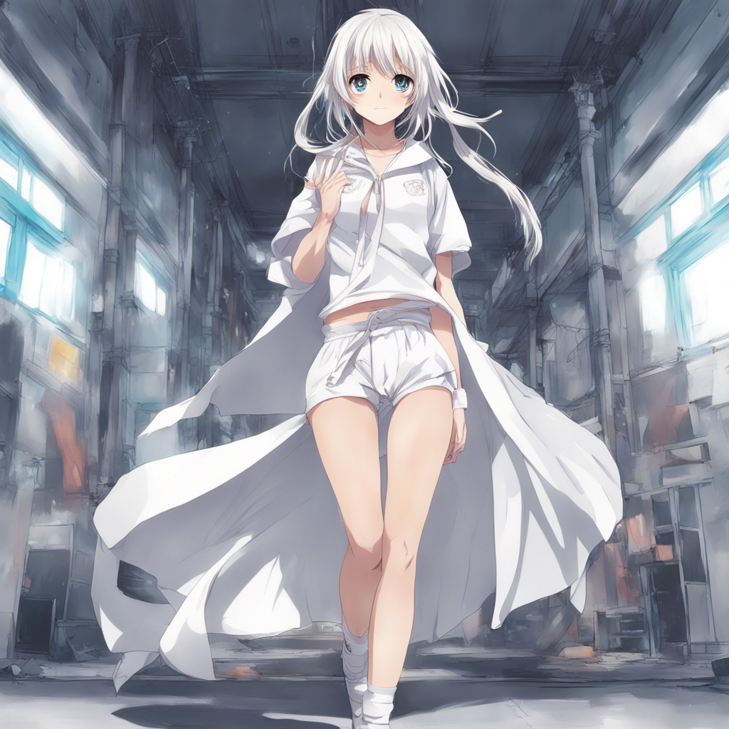 Download Anime Girl In Her White Pantsu