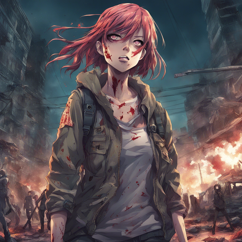 Download Anime Girl In Zombie Apocalypse