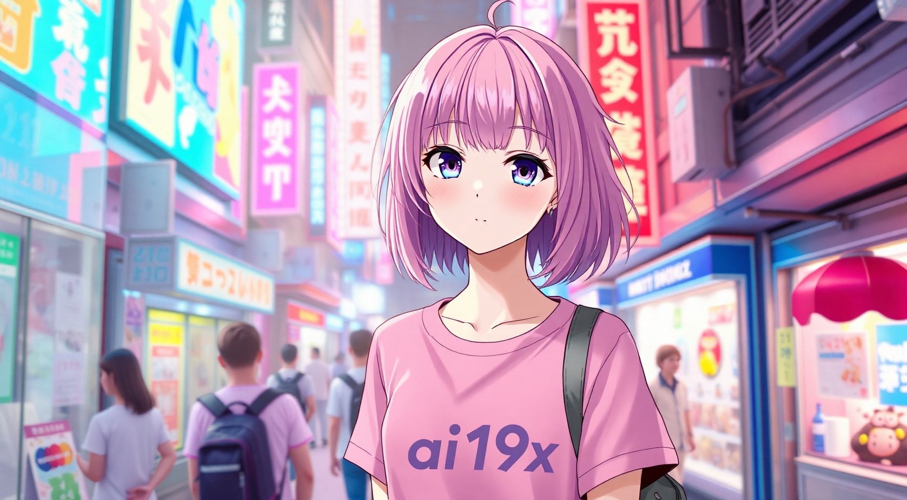 Download Anime Girl With Ai19x On The