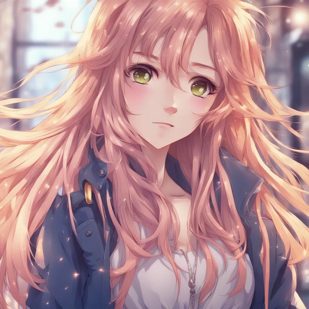 Download Anime Girl With Fluffy Long Hair