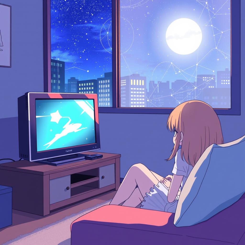 Download Anime Girls Watching Tv