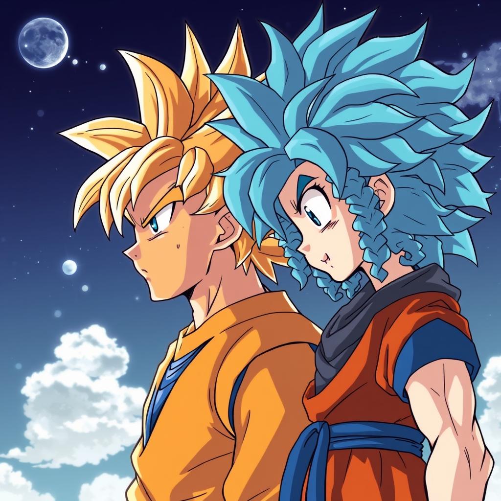 Download Anime Goku And Curly