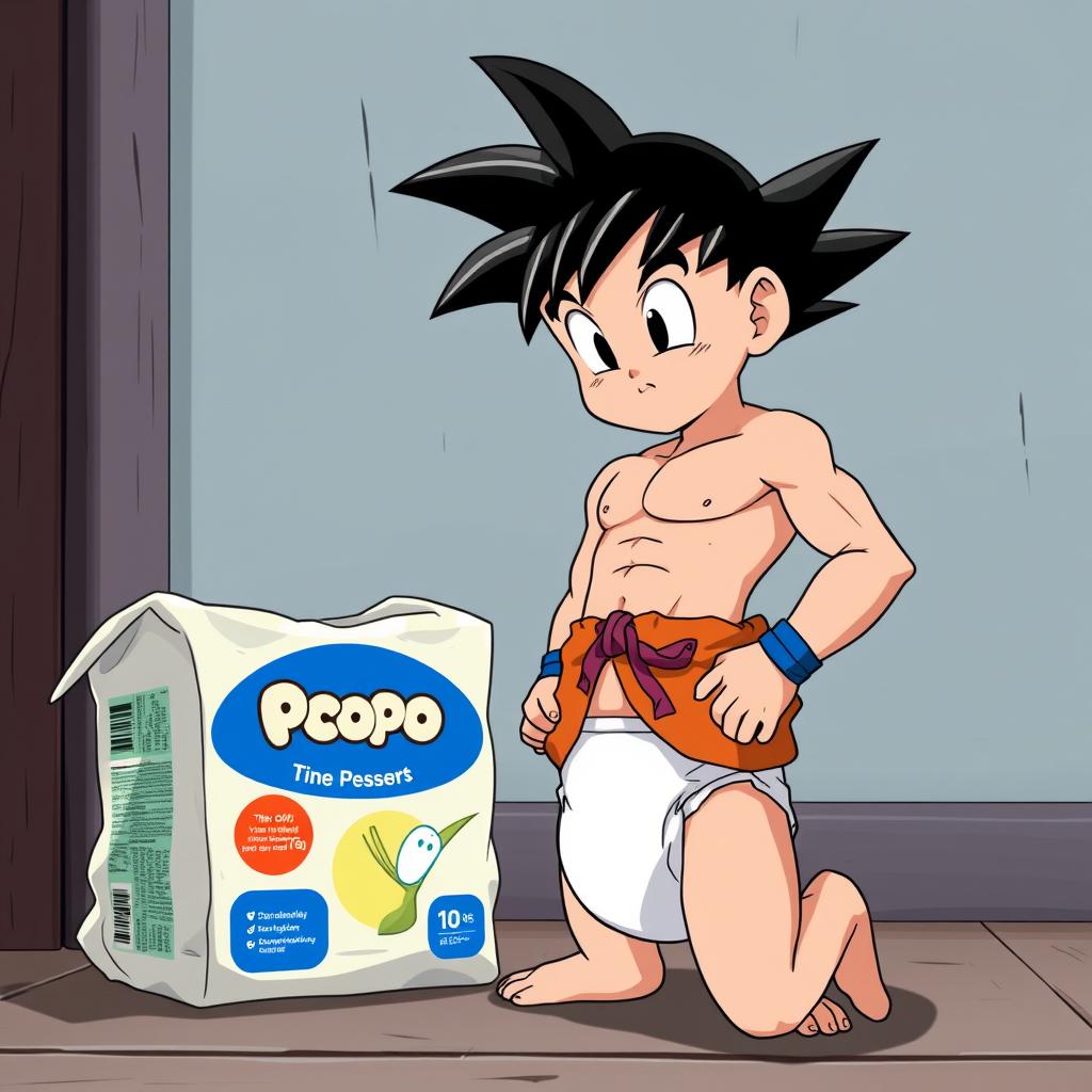 Download Anime Goku Wearing A