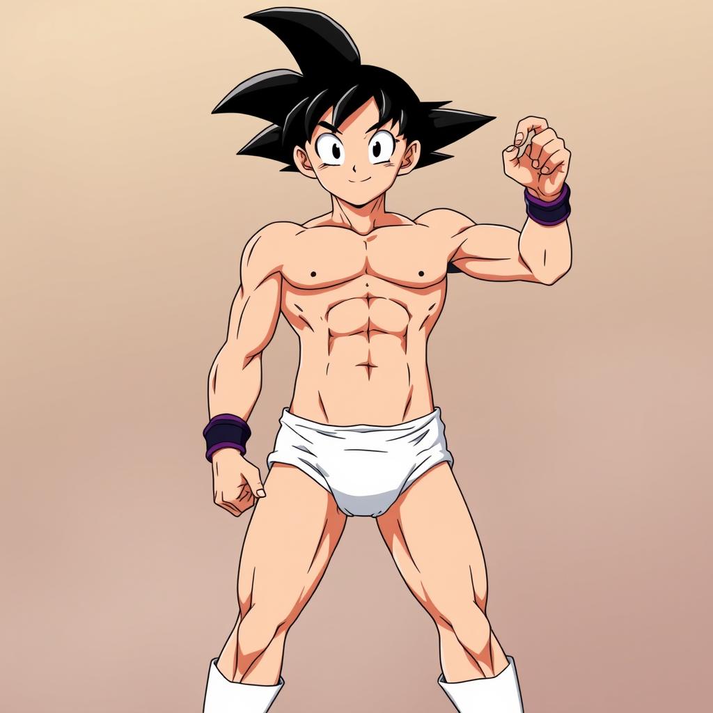 Download Anime Goku Wearing A