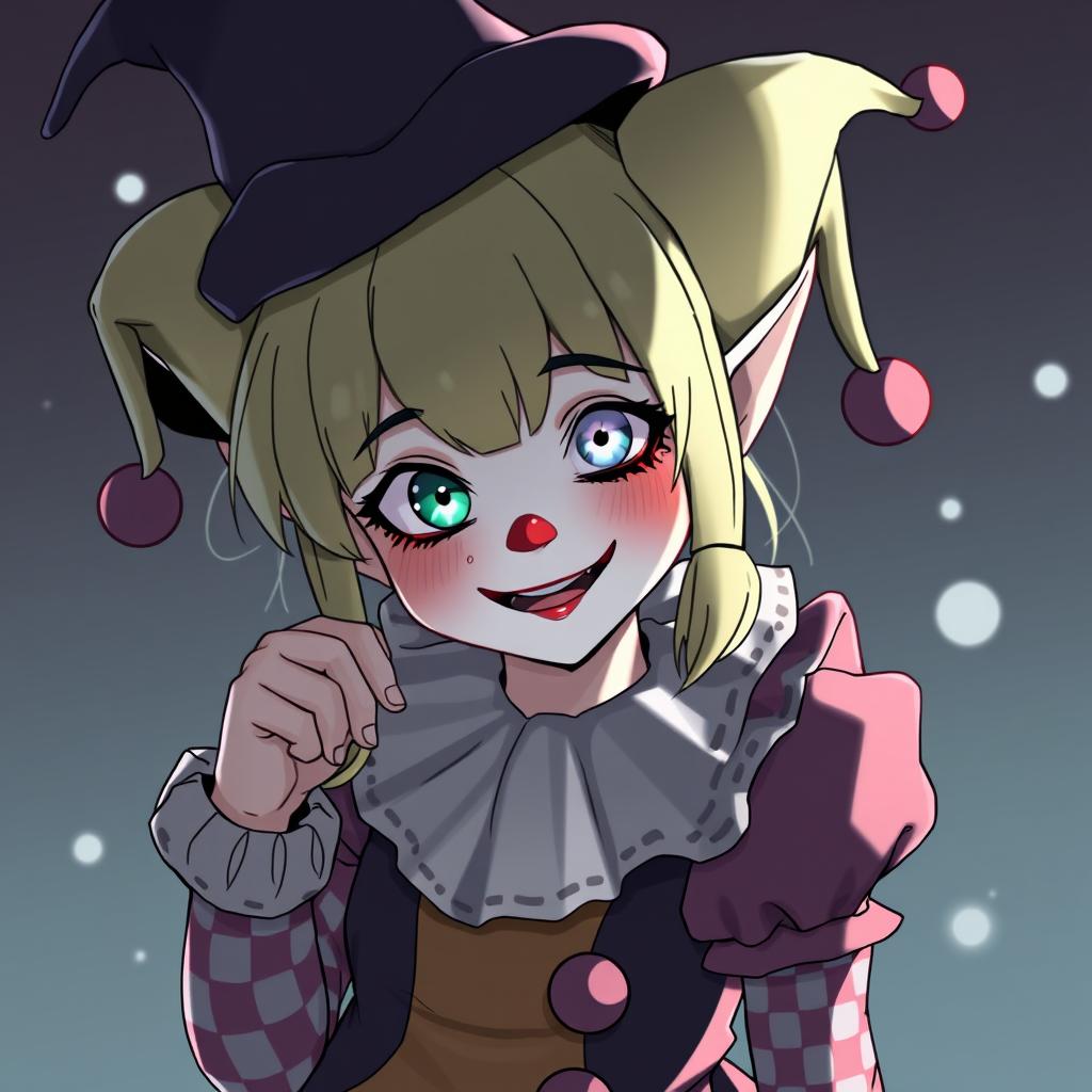 Download Anime Halfling Clown Girl