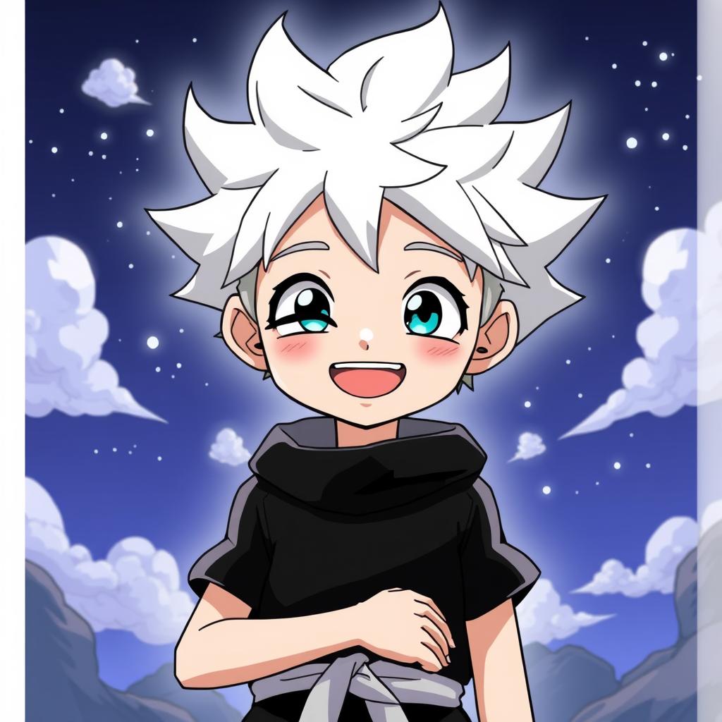 Download Anime Killua Happy