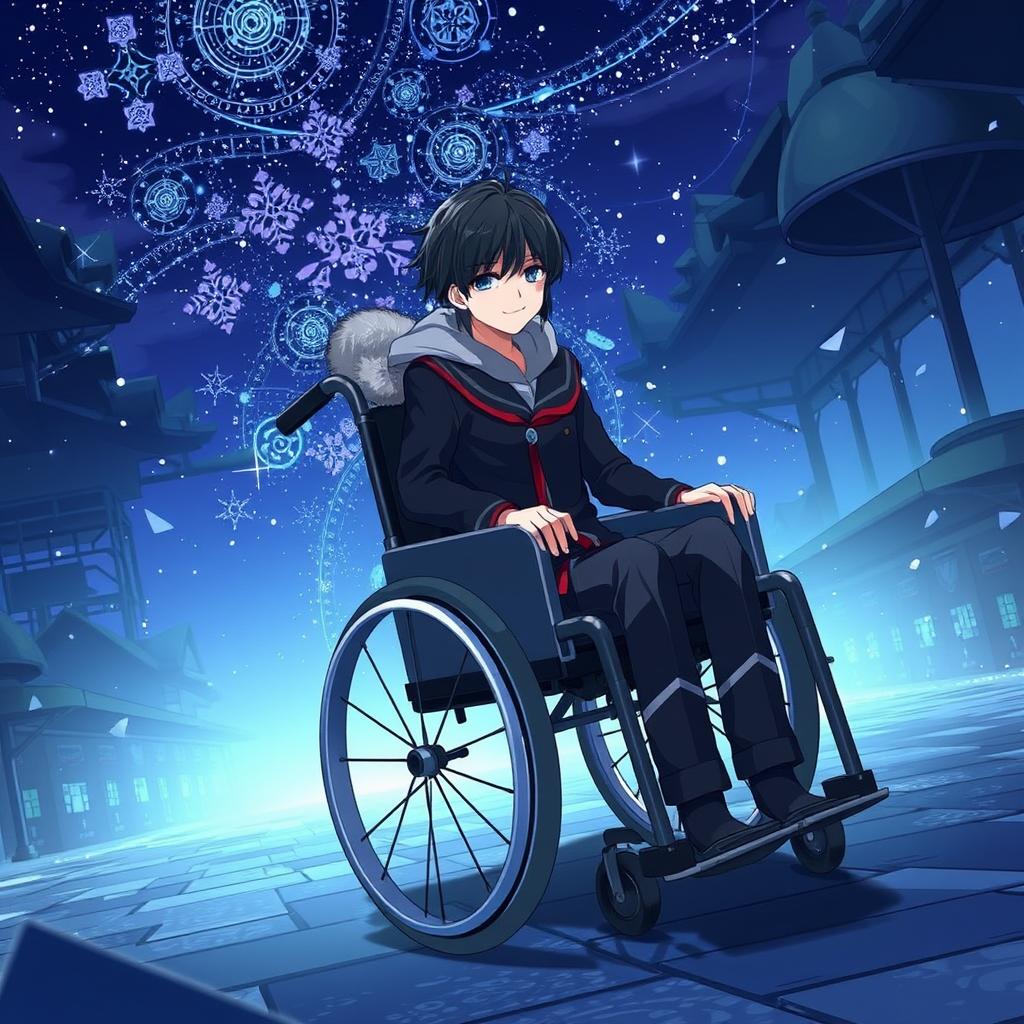 Download Anime Kirito Wheelchair 