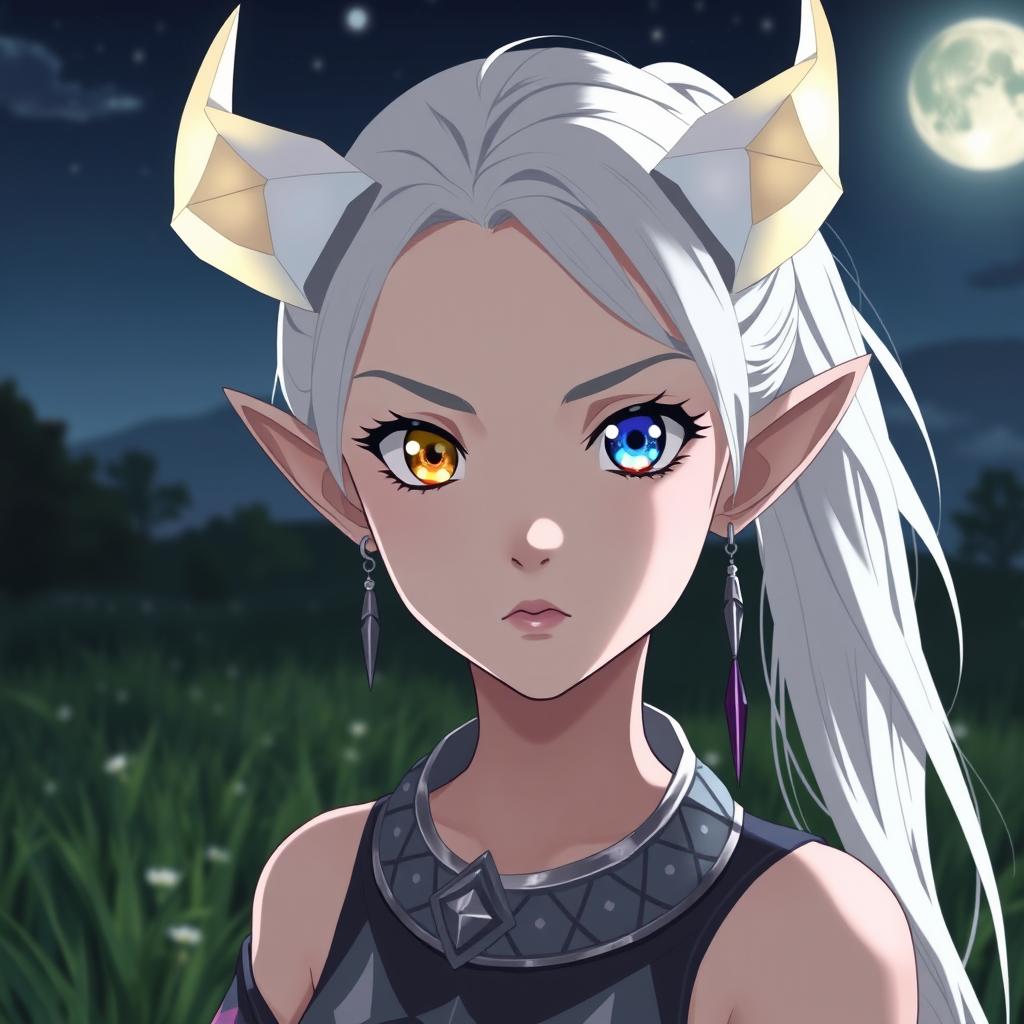 Download Anime Light Skinned Elf