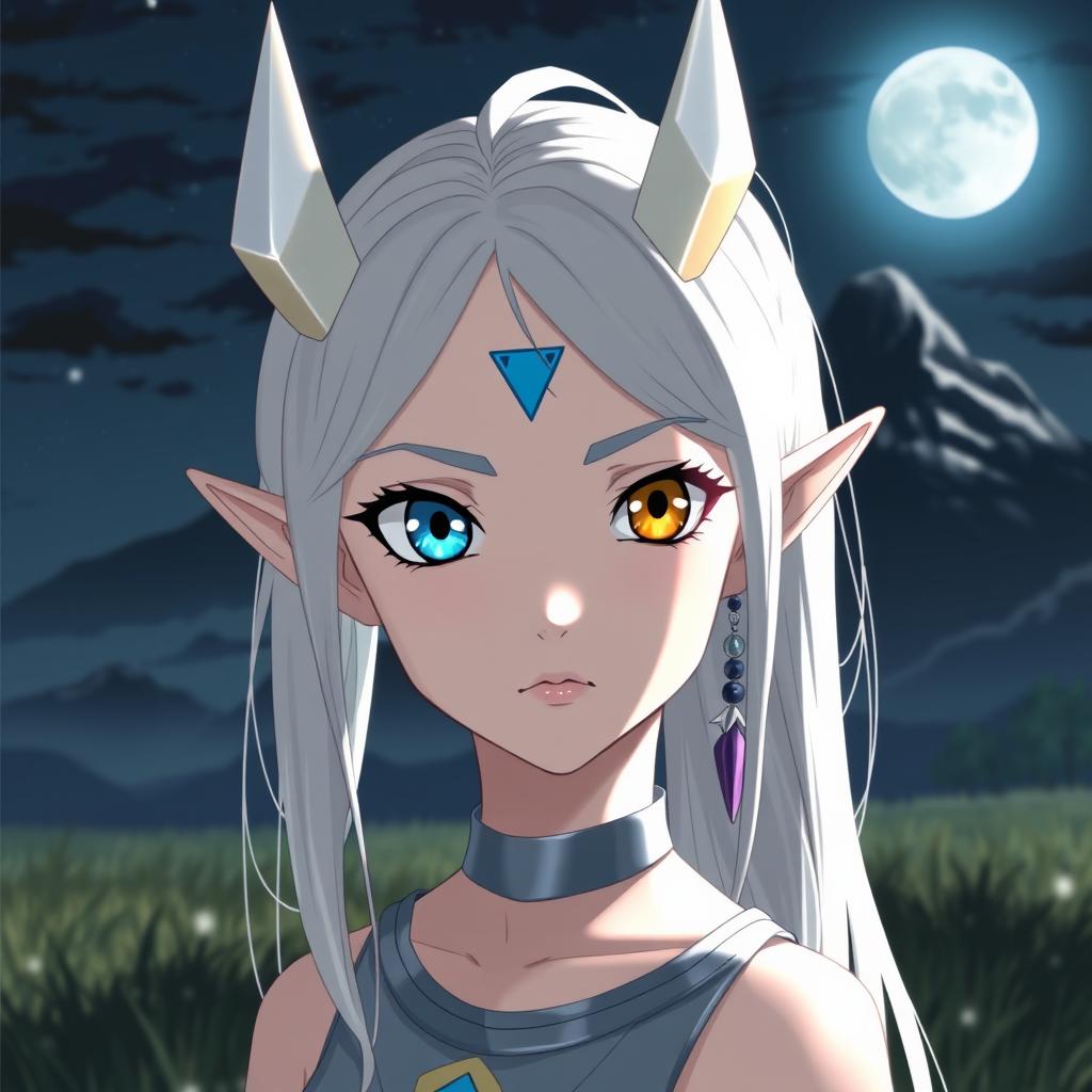 Download Anime Light Skinned Elf