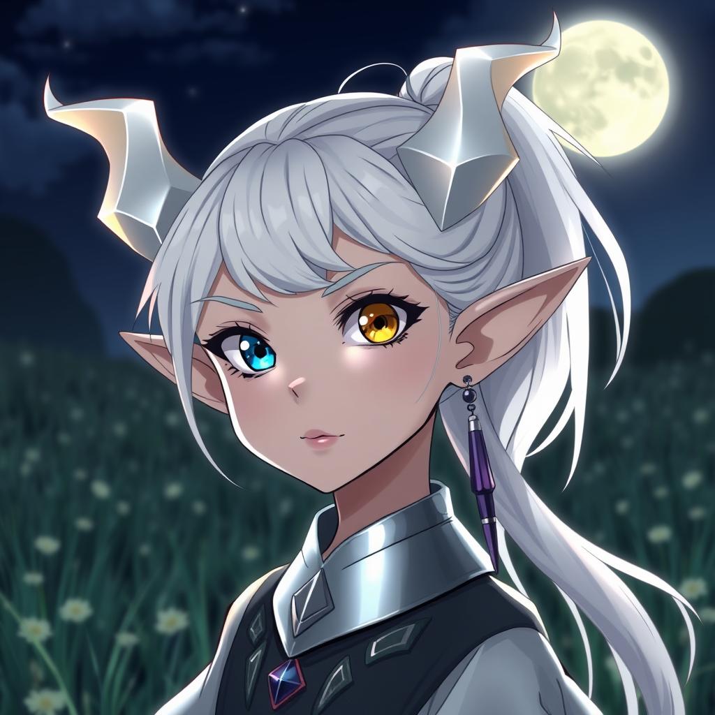 Download Anime Light Skinned Elf